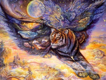 Fantasía popular Painting - JW polilla tigre Fantasía